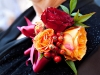 Rose and rosehips corsage