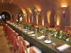 Long harvest Table with candelabras