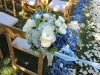 chair cluster in blue and white