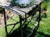 handmade willow table